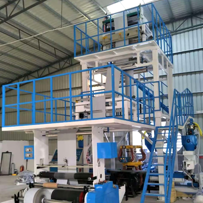 2000 Type Downward Rotary Three-Layer For Extrusion Abc Blown Film Machine