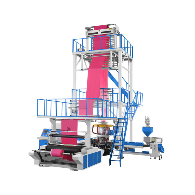 2000 Type Downward Rotary Three-Layer For Extrusion Abc Blown Film Machine