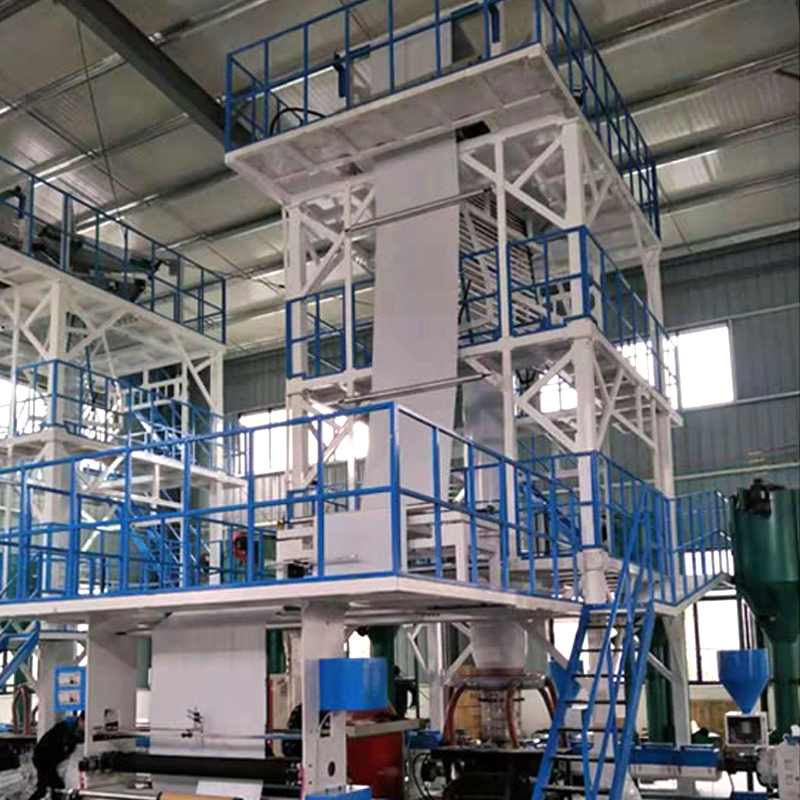 2500 Type Three-Layer Upper Rotary Film Blowing Machine