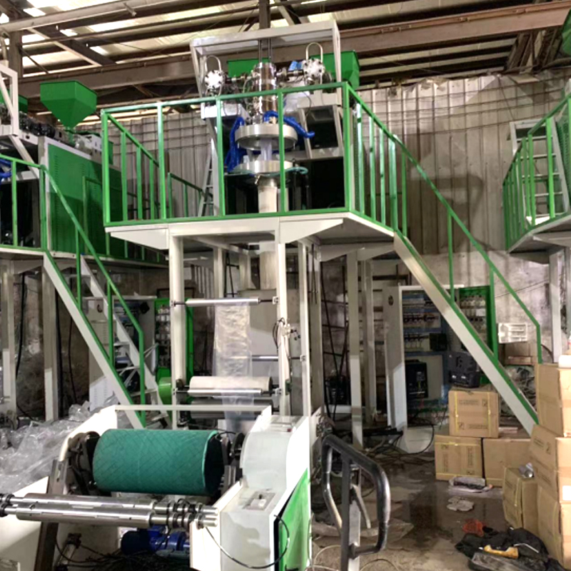 1200 Type Rotary Die PP Film Blowing Line