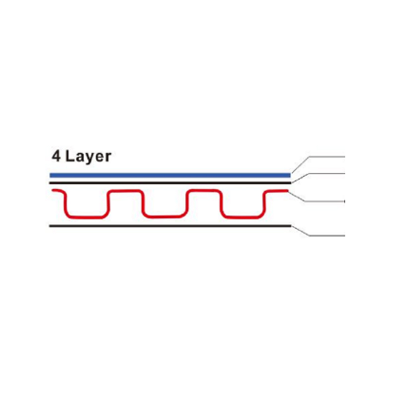 1600 4-Layer Laminating Machine Bubble Film Film Machine -3 Screws-2 Die Heads