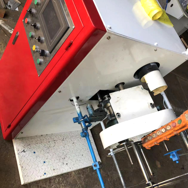 Folding Rubbish Bag Making Machine