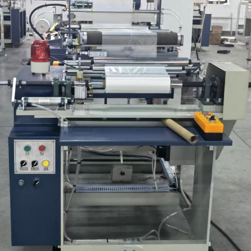 Single-Channel Core Rolled Plastic Bag Making Machine For Plastic Bags For Supermarkets With Flat Mouth And Fresh Waste Bag Making Machine With Rolled Machine