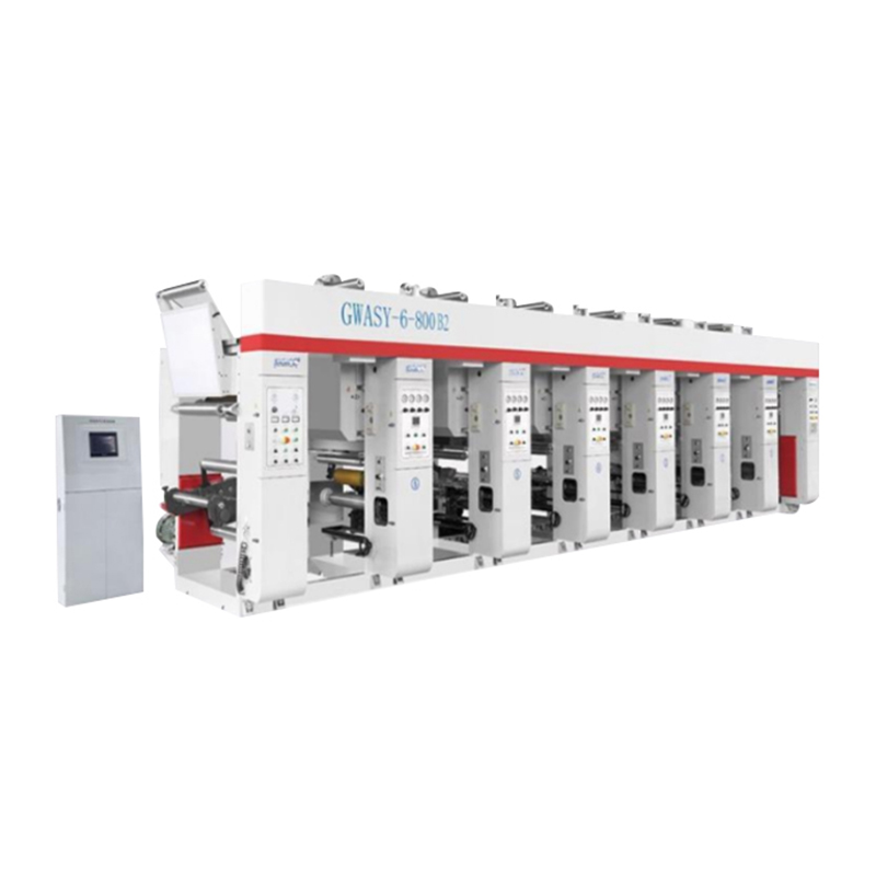 1050 Wide 8-Color Shaftless Gravure Printing Machine