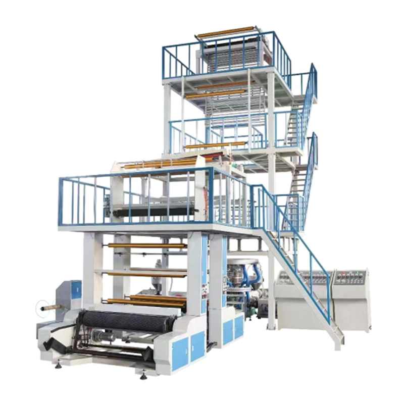 2000 Type Downward Rotary Three-Layer For Extrusion Abc Blown Film Machine