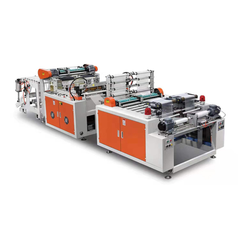 400*2 High-Speed Double-Channel Continuous Roll Bag Making Machine